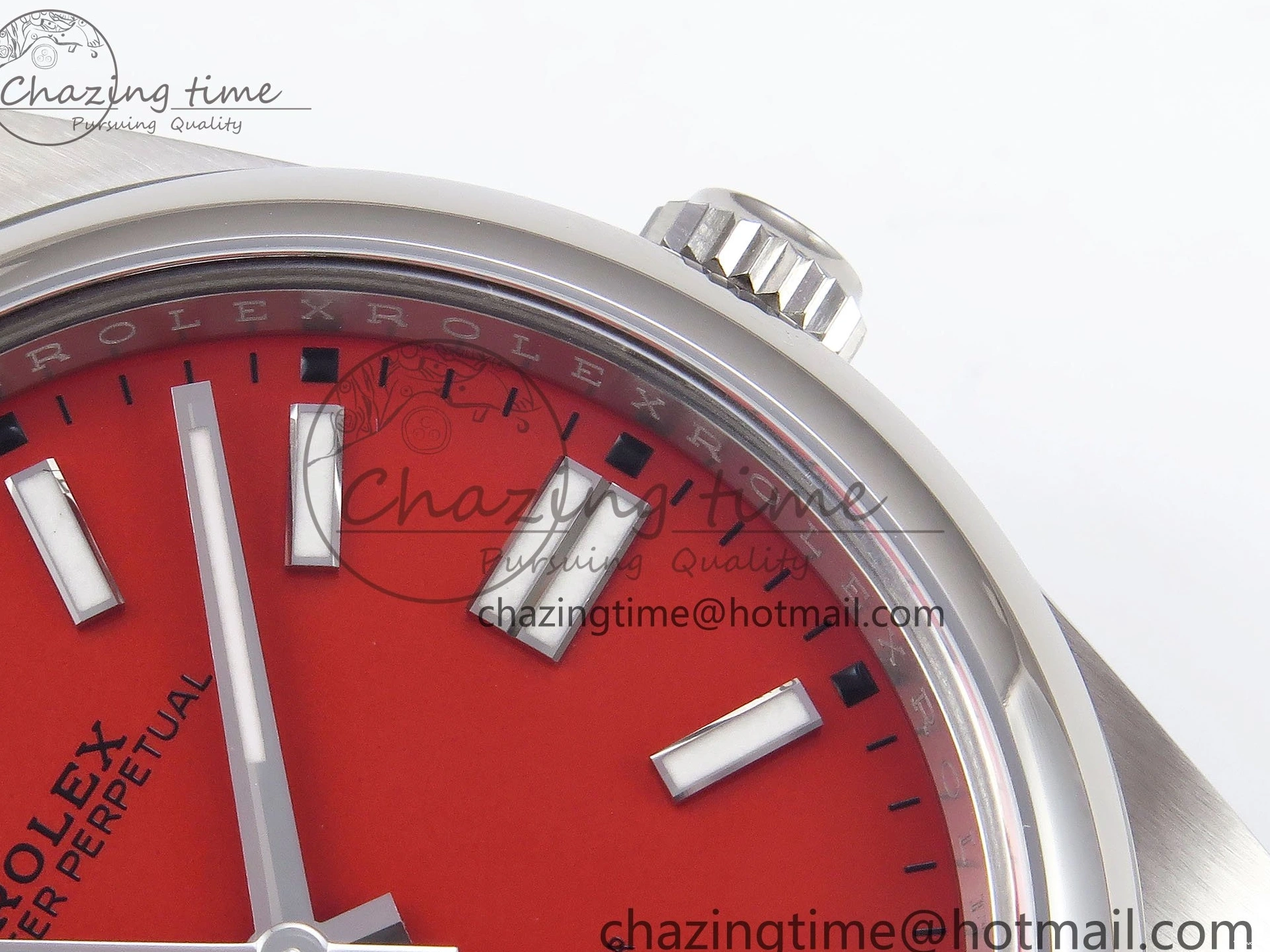 Best 41mm Red 1:1 VR3230 Steel Dial Clean Perpetual 904L 126000 Edition Oyster 0219
